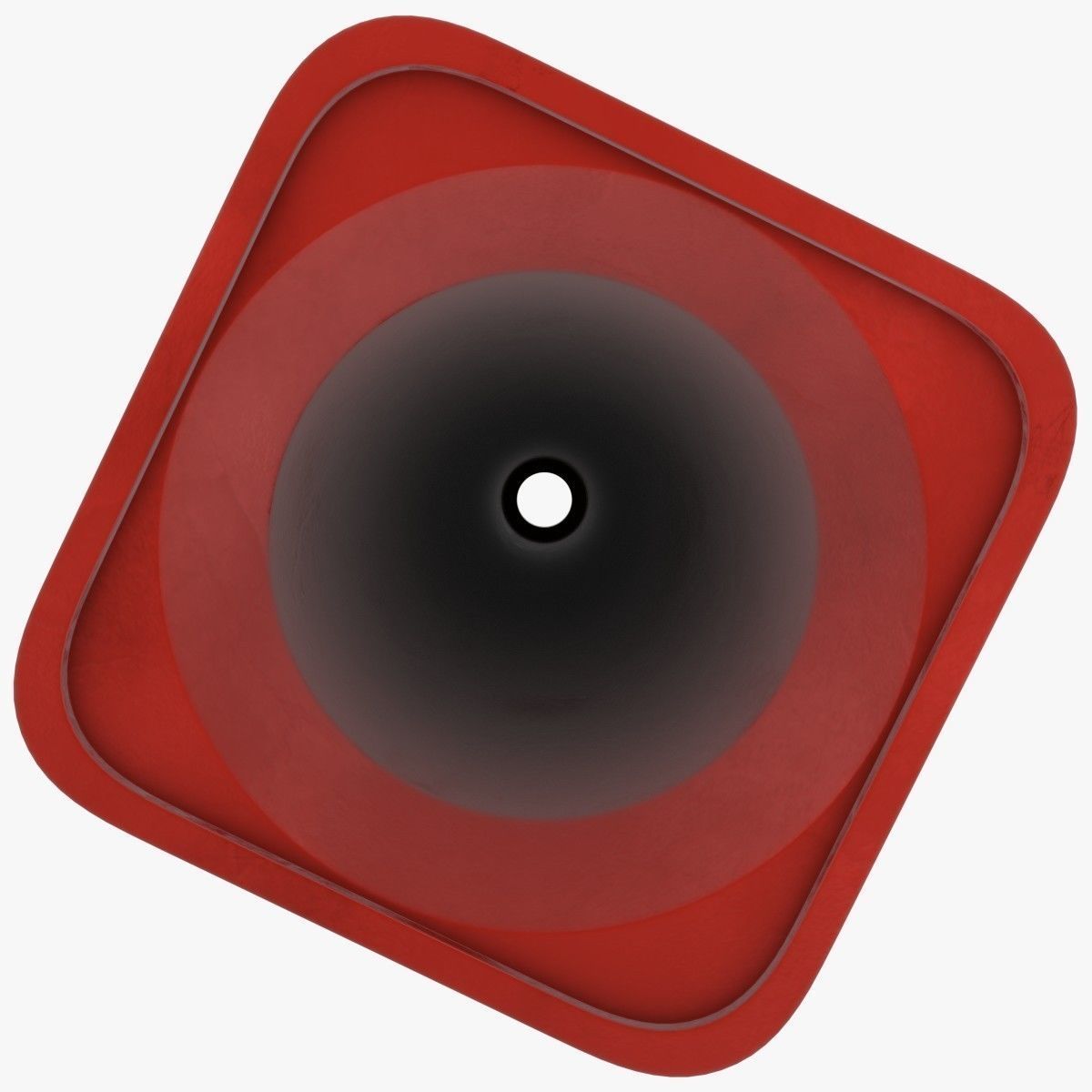 Traffic Cone 3D model_3