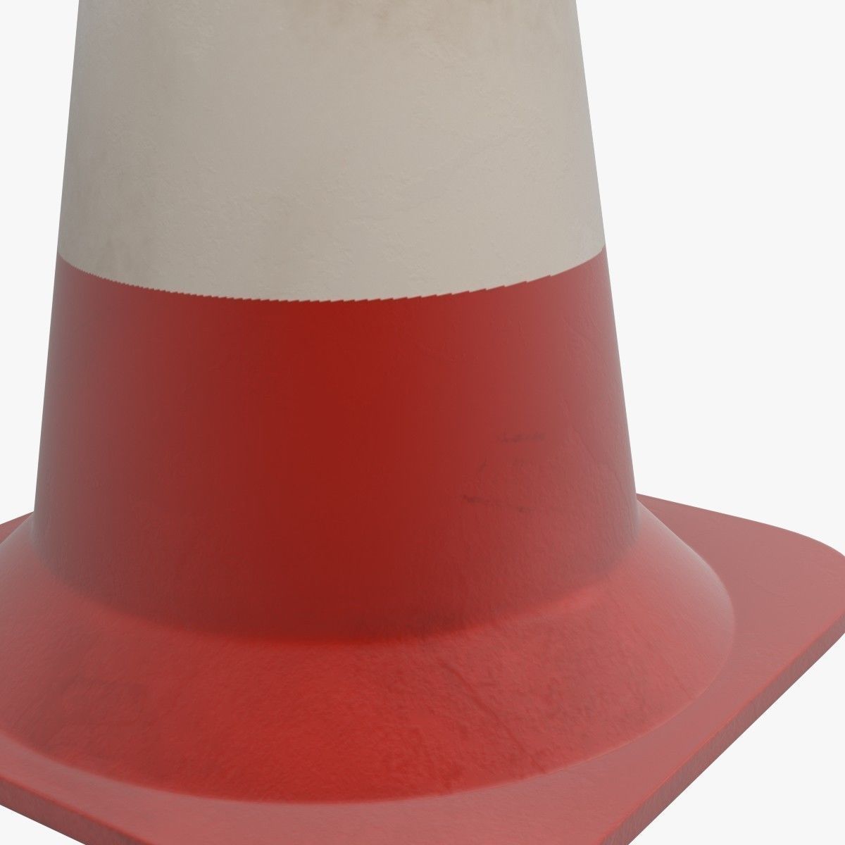Traffic Cone 3D model_5