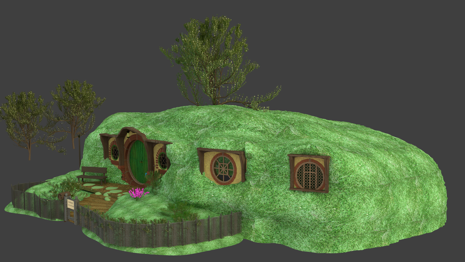 Bag End 3D model_2