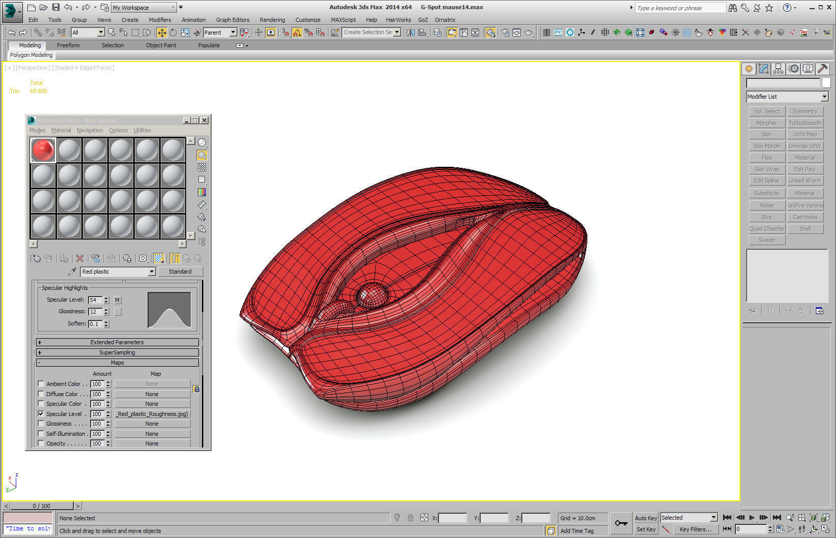 3D model G-Point Mouse VR / AR / low-poly | CGTrader