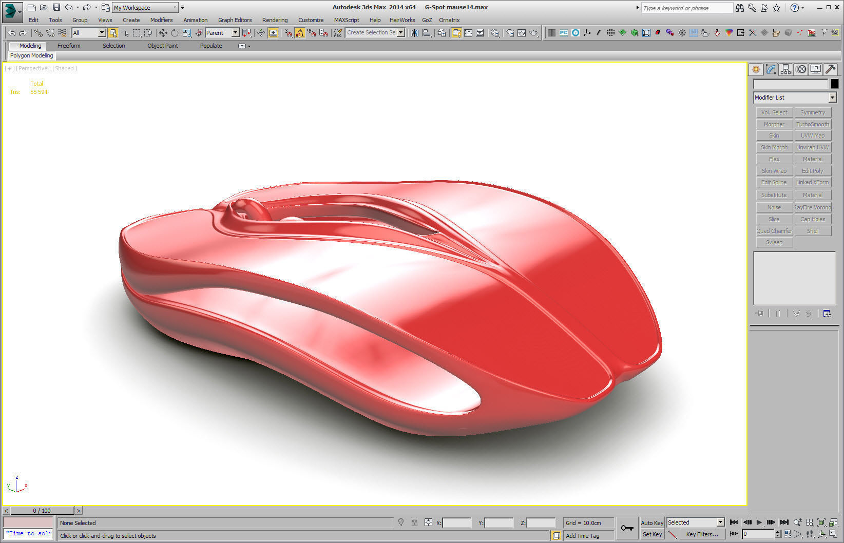 3D model G-Point Mouse VR / AR / low-poly | CGTrader