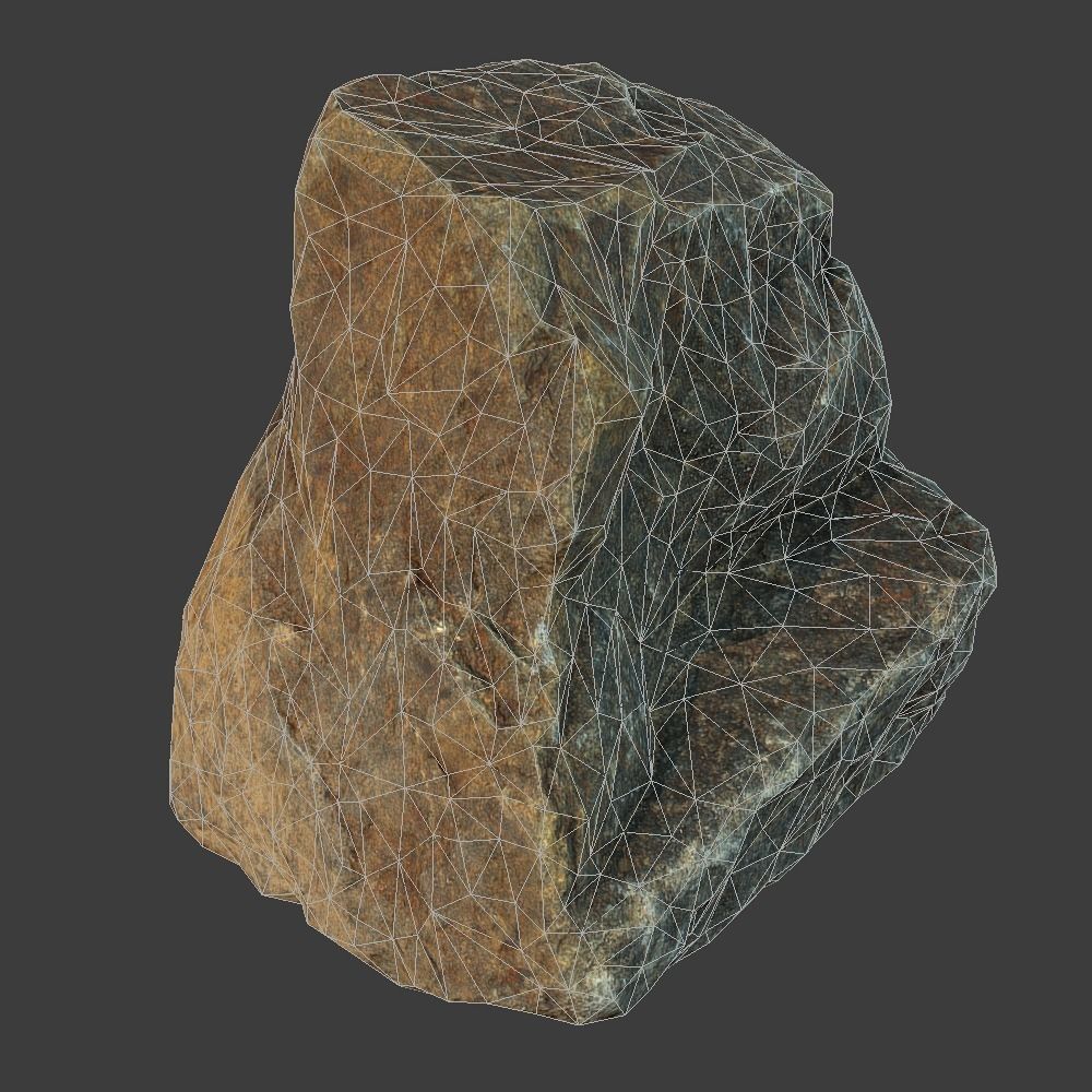 Pam Stone Low-poly 3D model_6