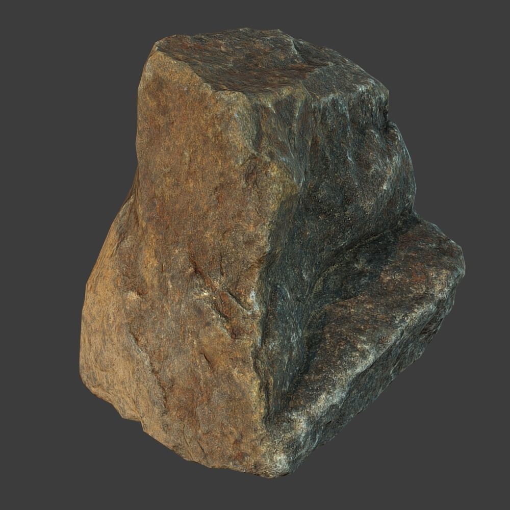 Pam Stone Low-poly 3D model_5