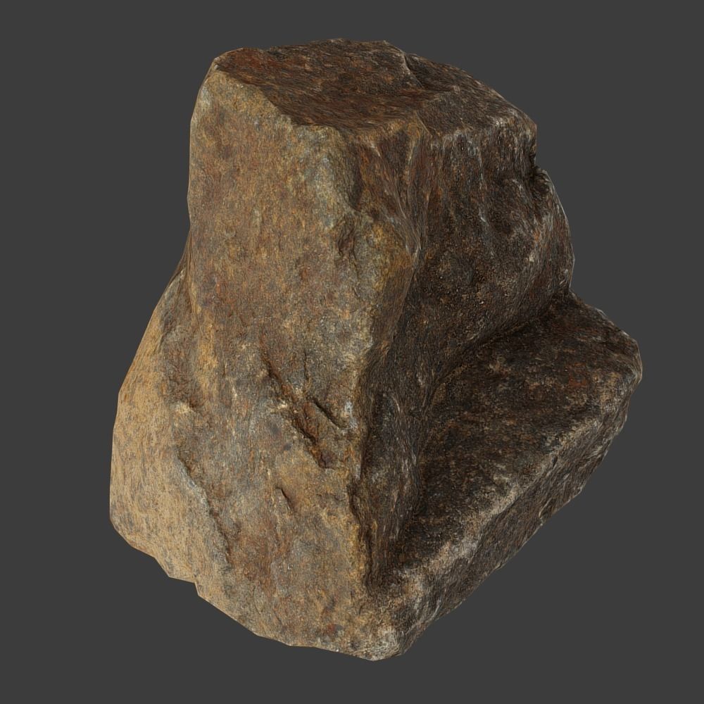 Pam Stone Low-poly 3D model_7