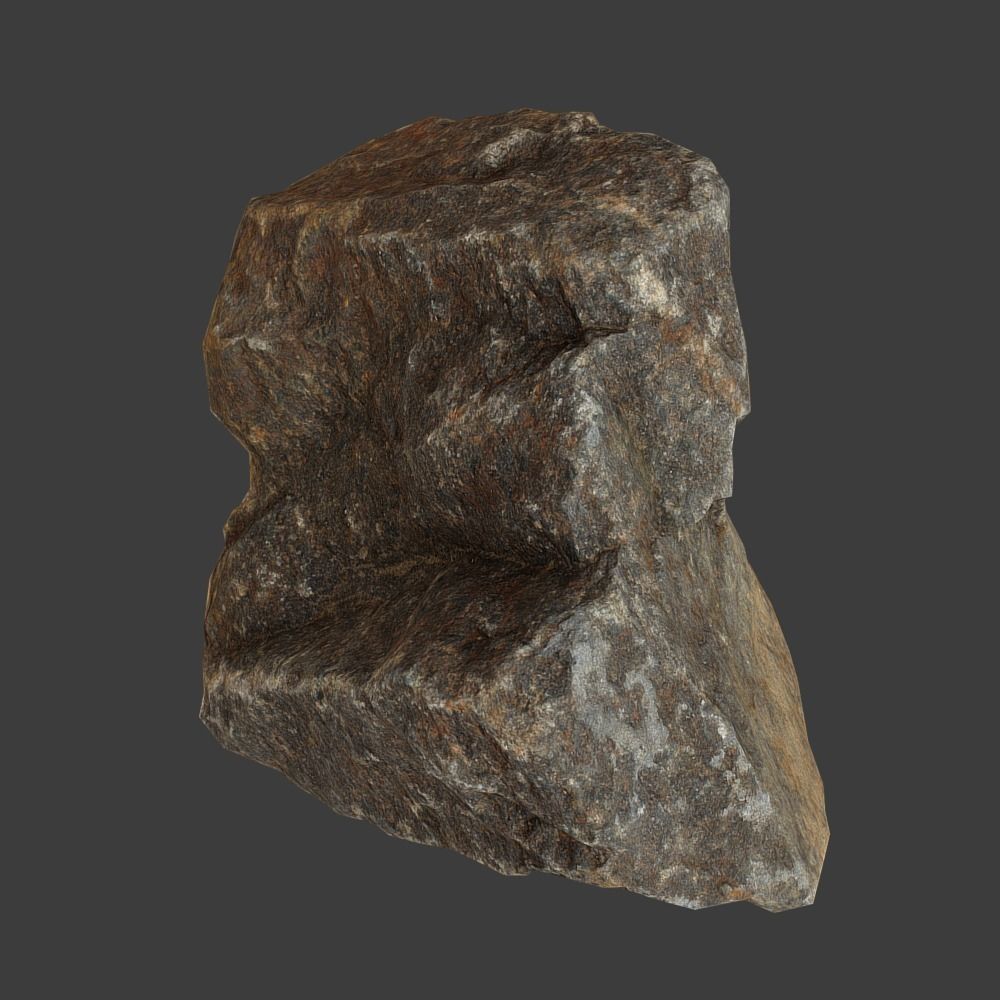 Pam Stone Low-poly 3D model_3