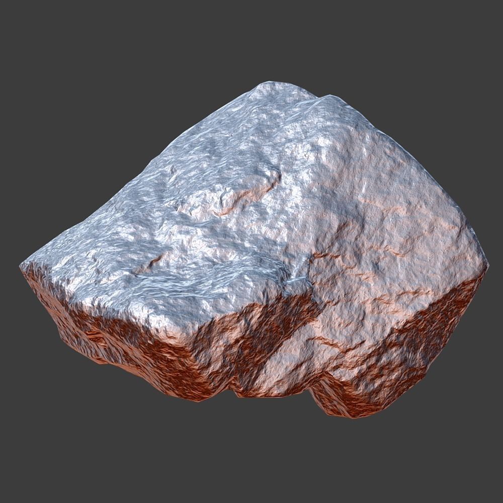 Pam Stone Low-poly 3D model_12
