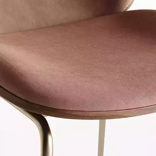 Beetle Dining Chair 3D model 3