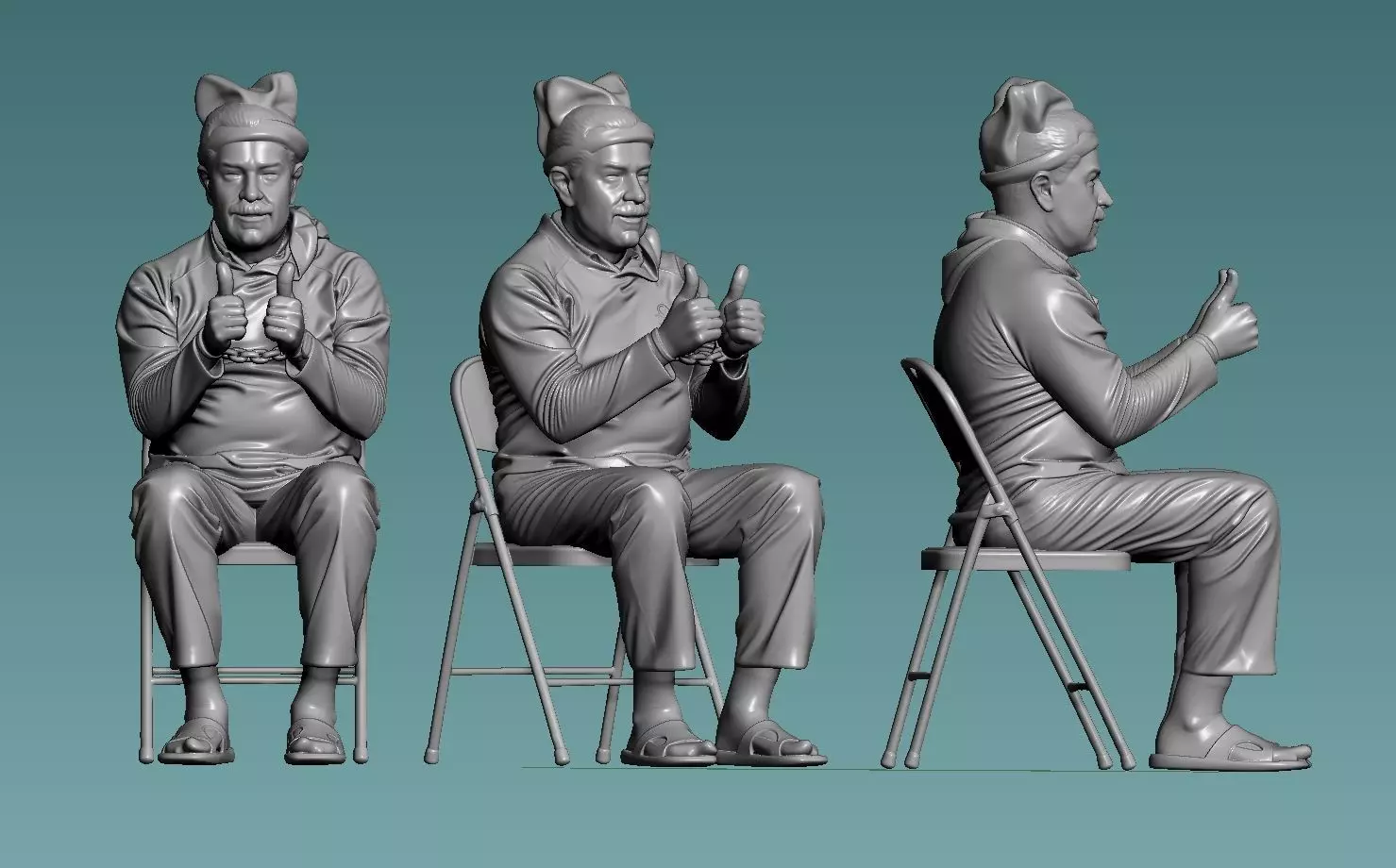 Nicolas Maduro 3D print model