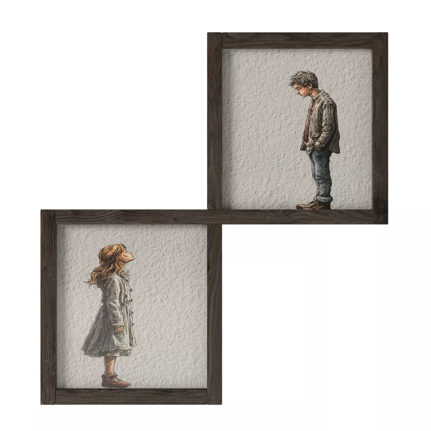 Illustrated wall art frame - Part 1 3D model
