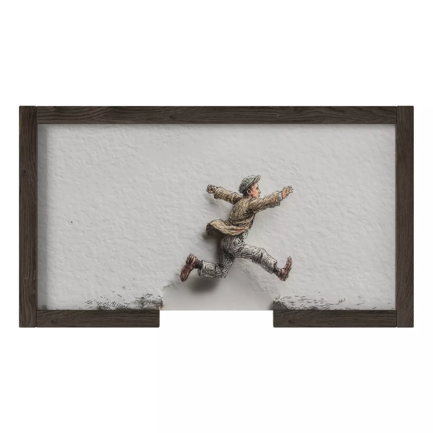 Illustrated wall art frame - Part 6 3D model