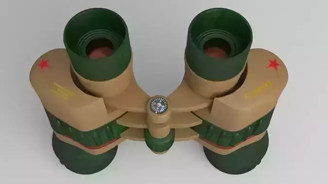 binocular binoculars 3D model