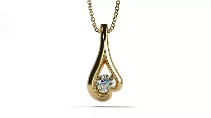 Diamond pendant