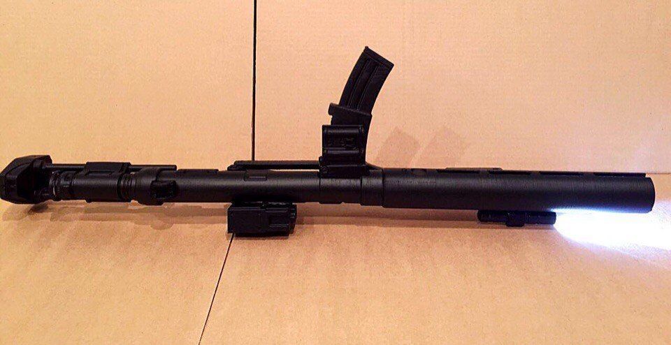 The E-11D blaster rifle 3D print model_6