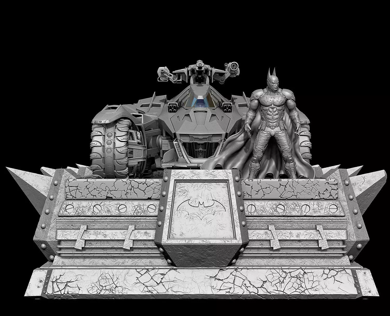 Arkham Knight - Batmobile 3D print model