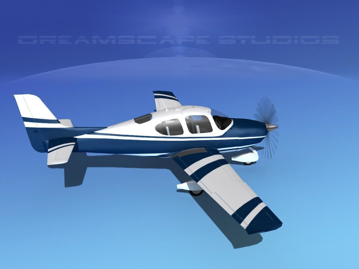 Cirrus SR22 V12 3D model_6