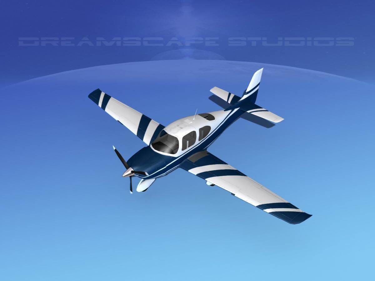 Cirrus SR22 V12 3D model_11