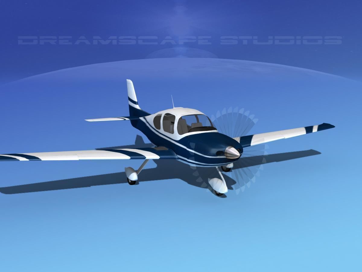 Cirrus SR22 V12 3D model_2