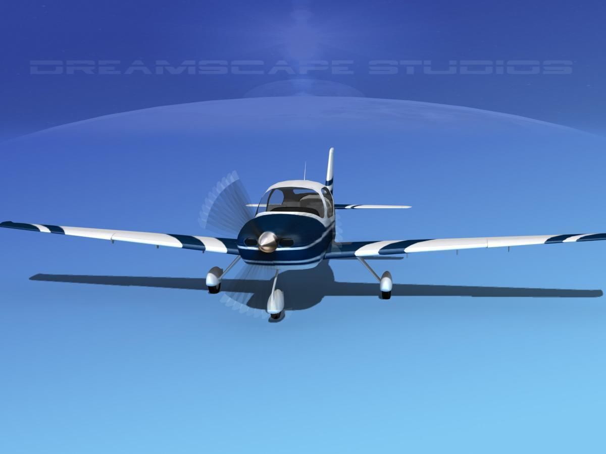 Cirrus SR22 V12 3D model_1