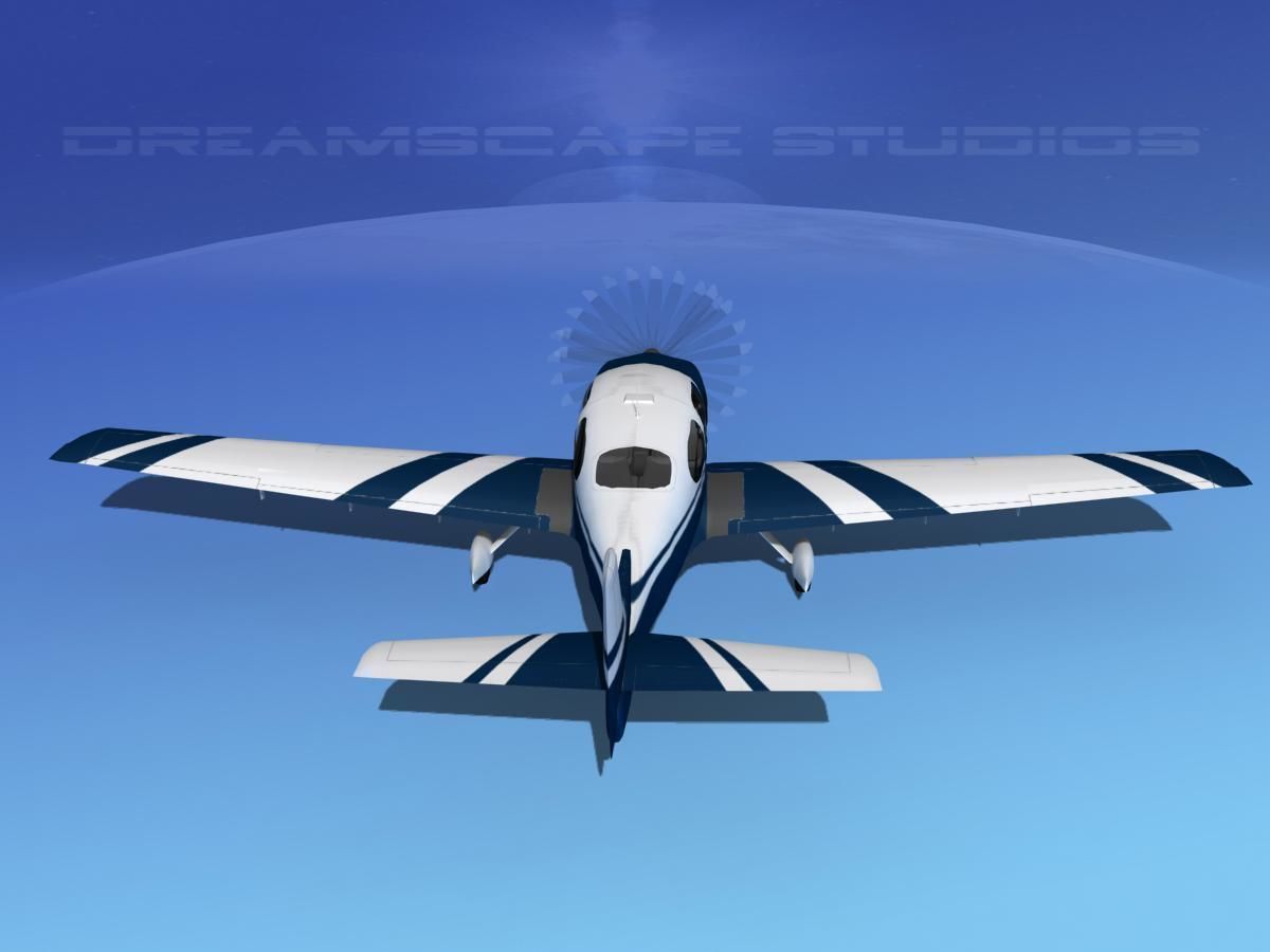 Cirrus SR22 V12 3D model_7