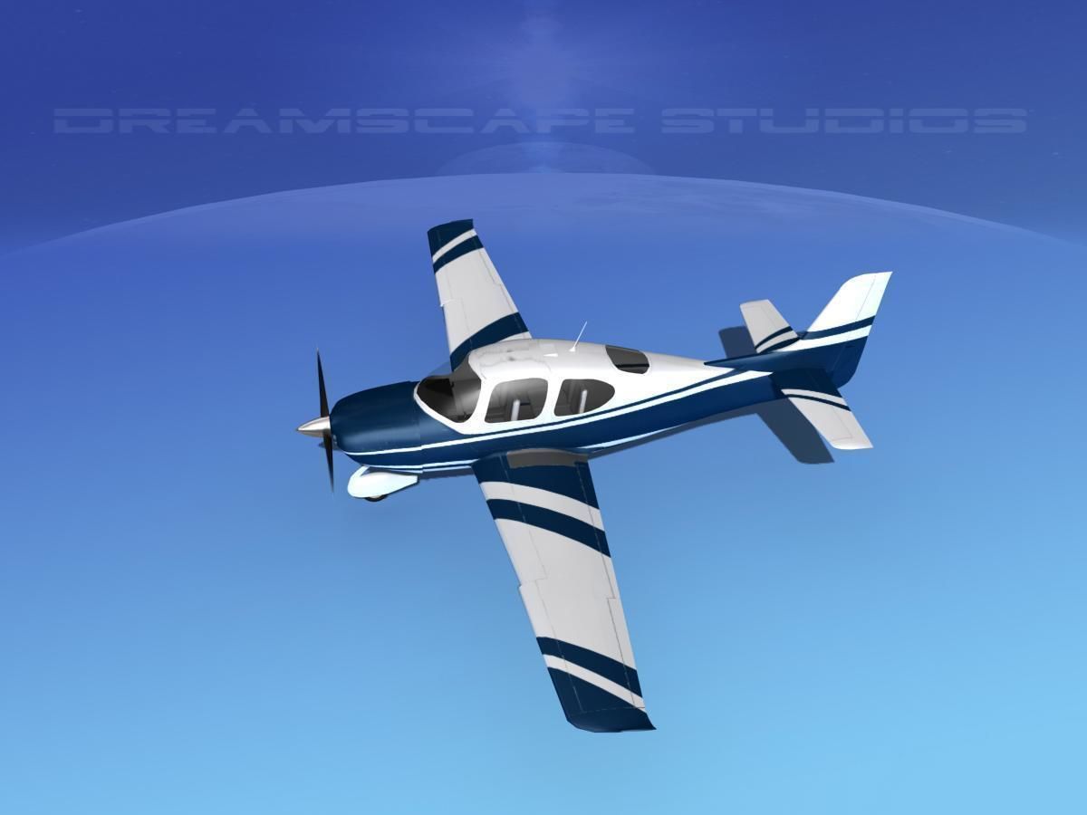 Cirrus SR22 V12 3D model_10