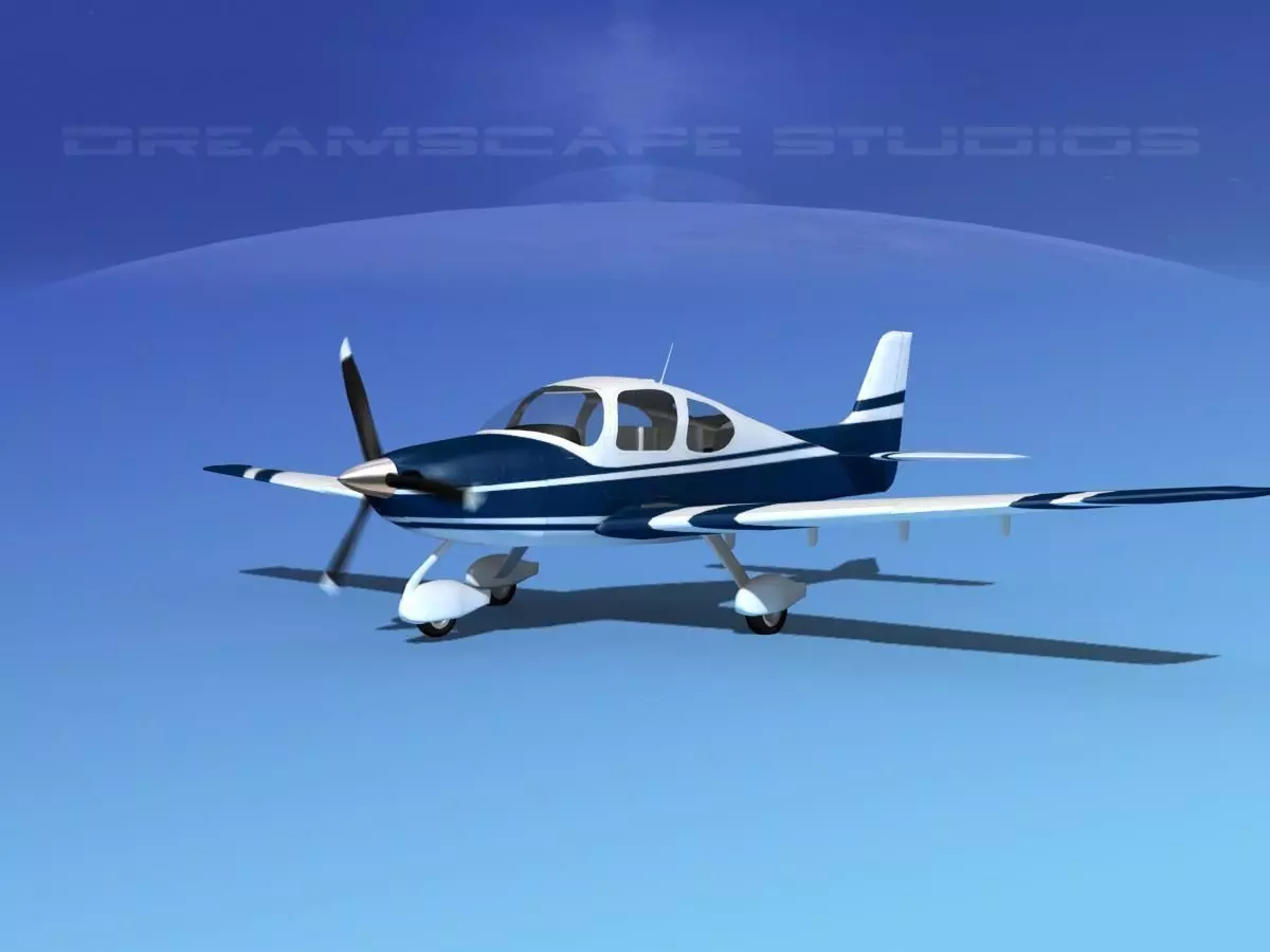 Cirrus SR22 V12 3D model_0