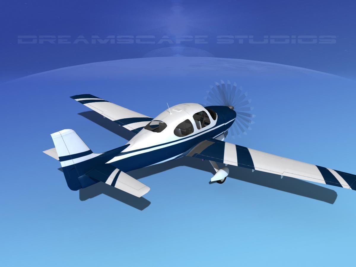 Cirrus SR22 V12 3D model_5