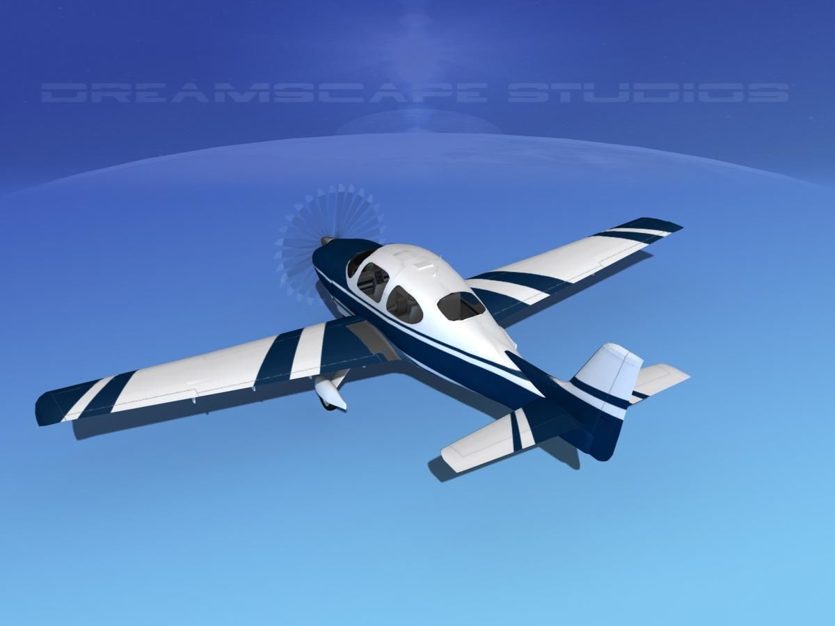 Cirrus SR22 V12 3D model_8