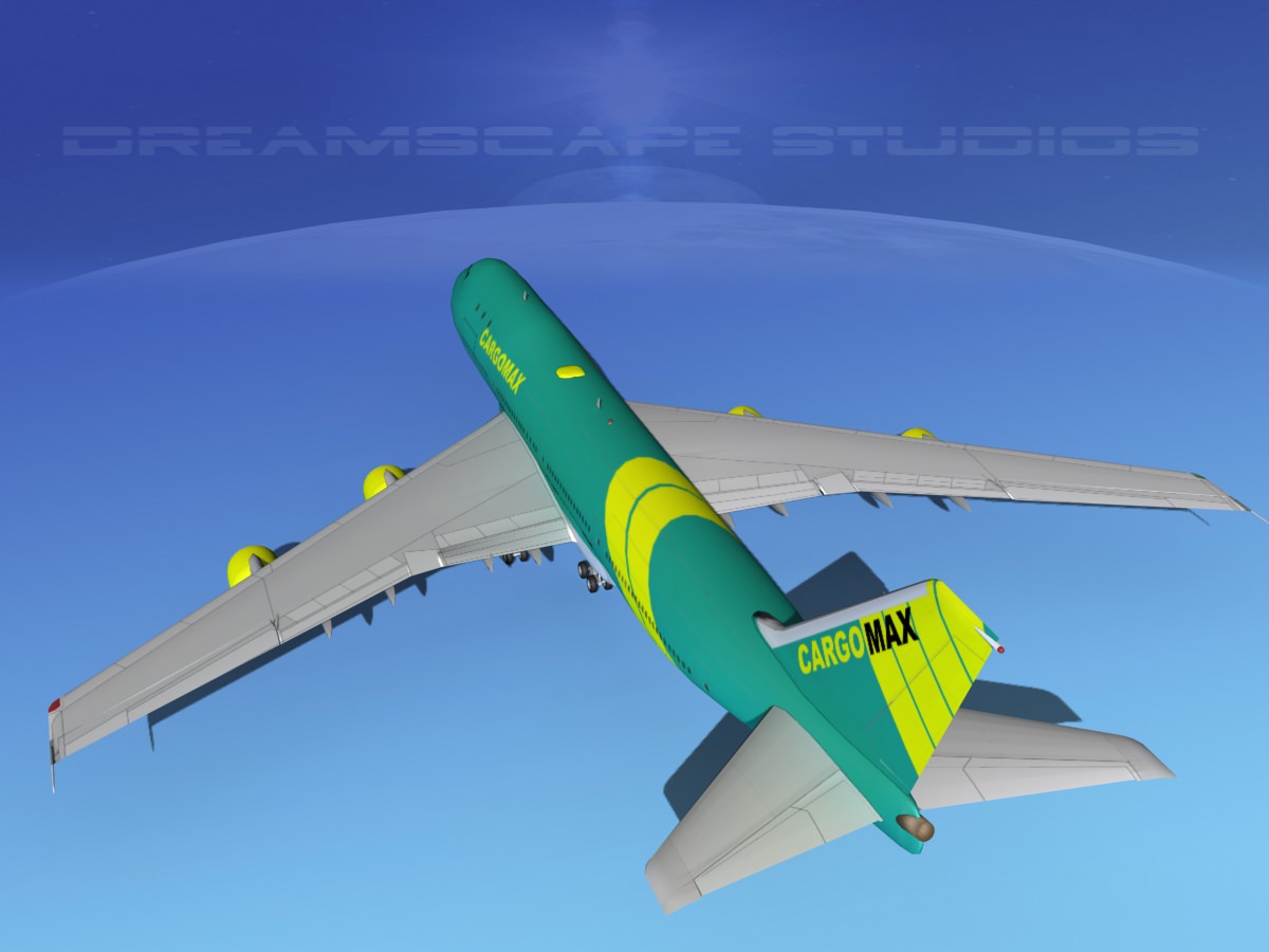 Boeing 747-100 CargoMax 3D model_7