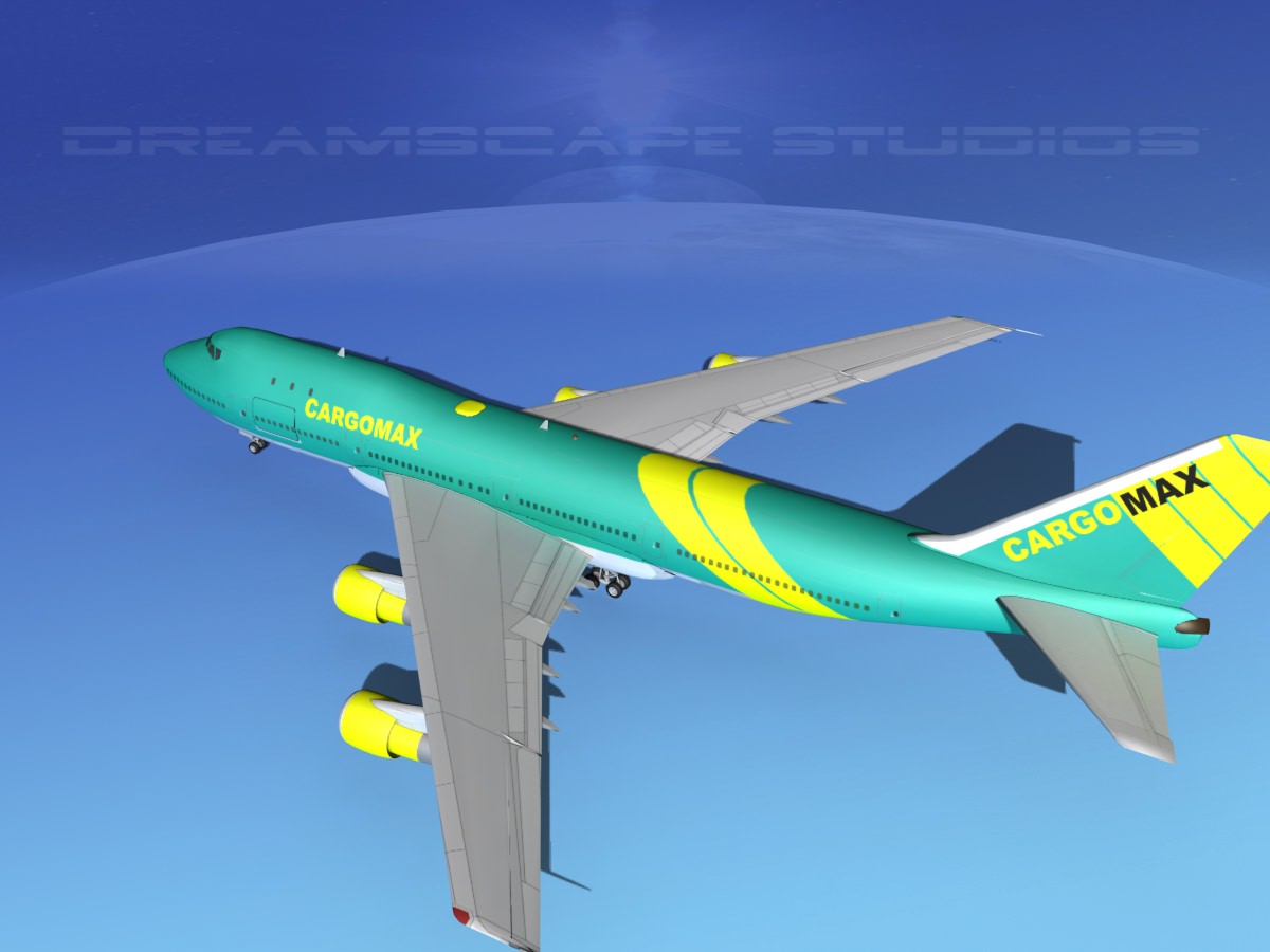 Boeing 747-100 CargoMax 3D model_8