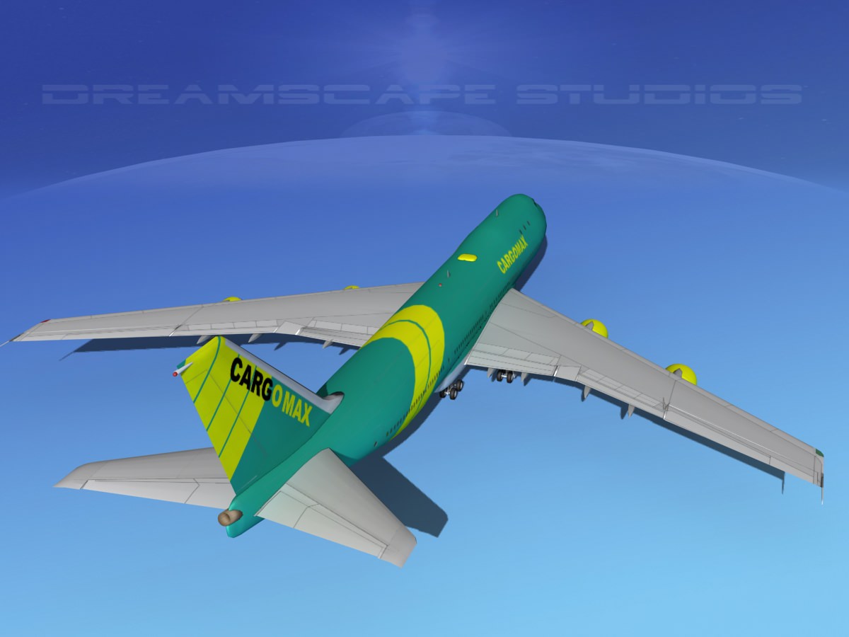 Boeing 747-100 CargoMax 3D model_6
