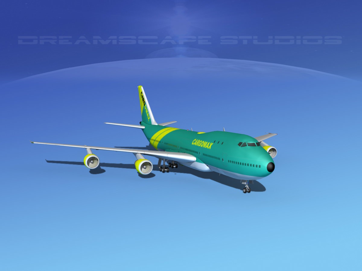 Boeing 747-100 CargoMax 3D model_2