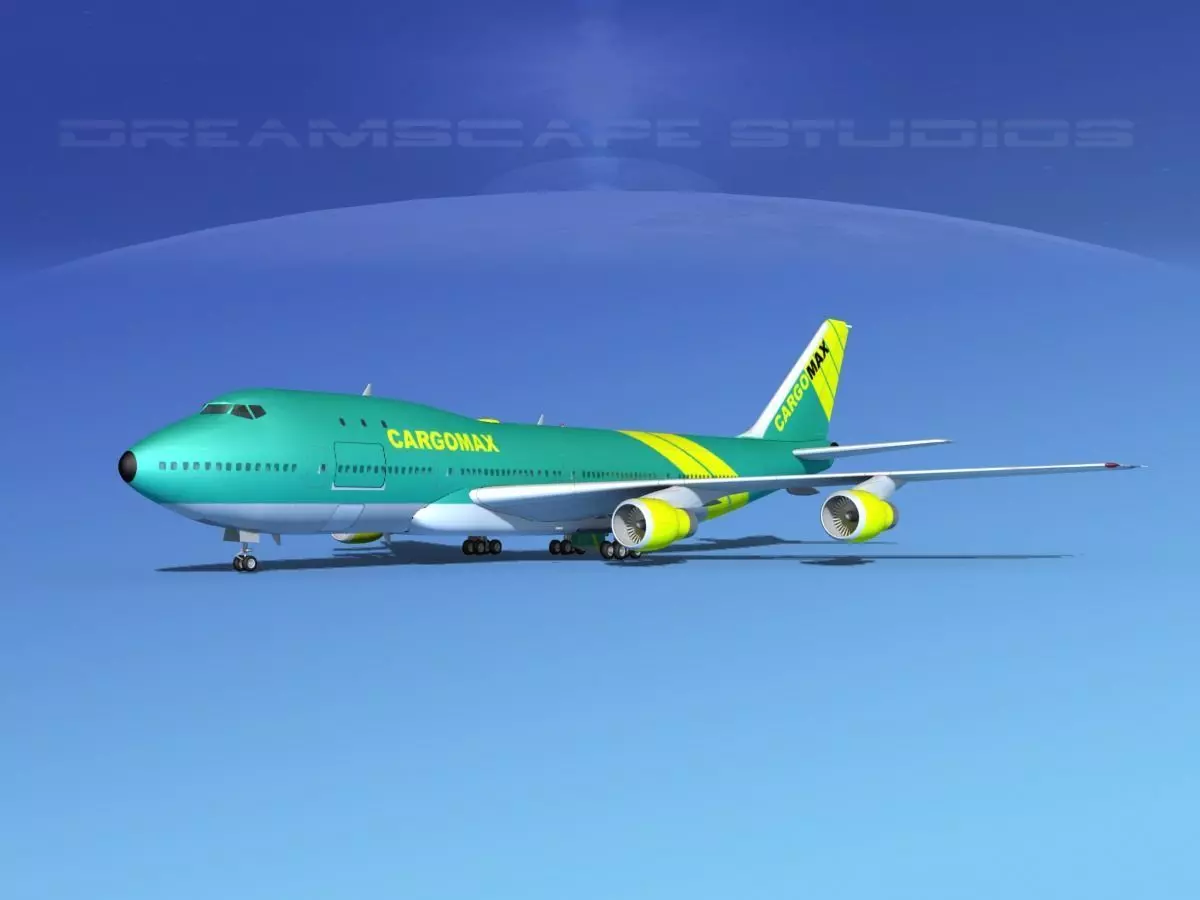 Boeing 747-100 CargoMax 3D model_0