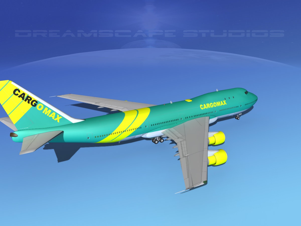 Boeing 747-100 CargoMax 3D model_5