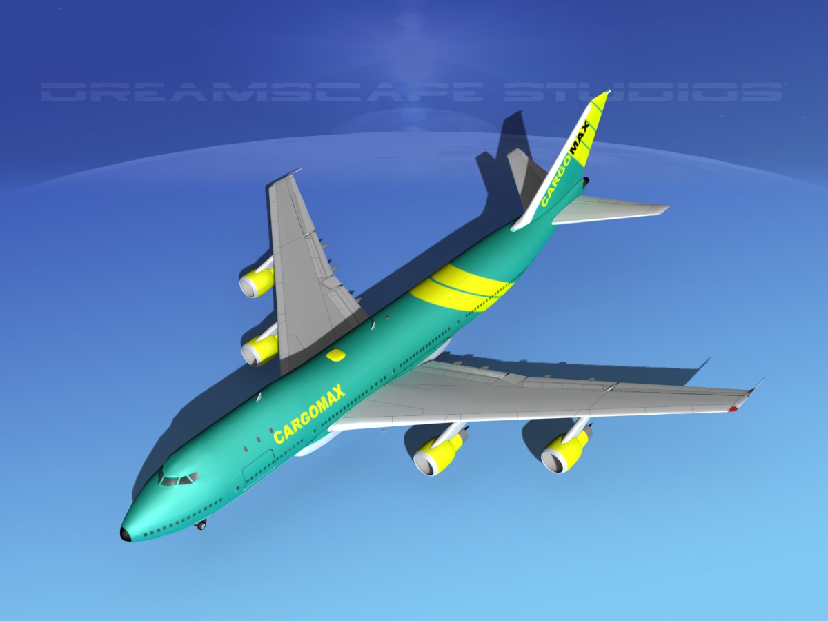 Boeing 747-100 CargoMax 3D model_10