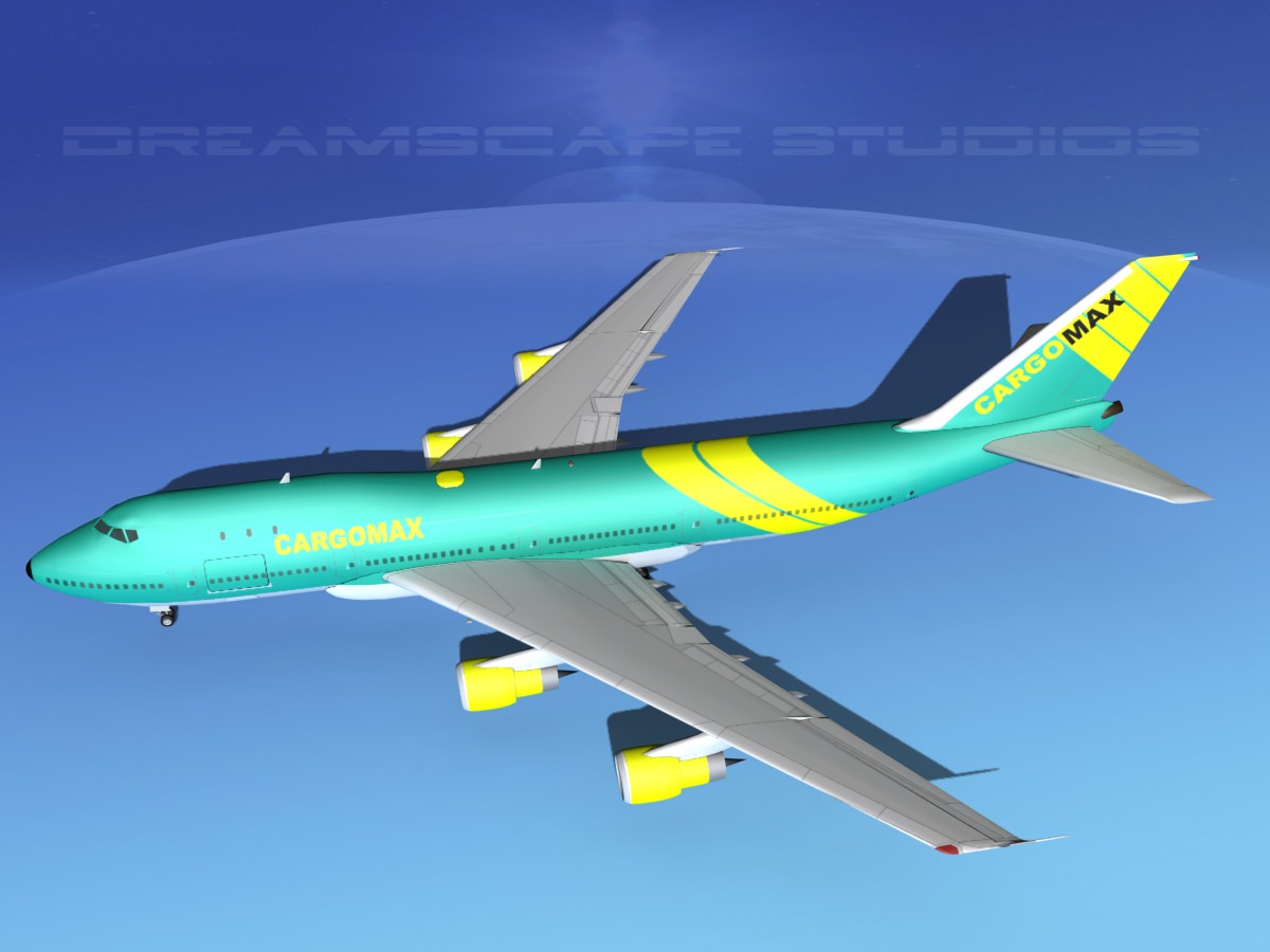 Boeing 747-100 CargoMax 3D model_9