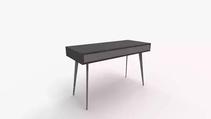 Williamspace Mid Century Modern Desk 3D model