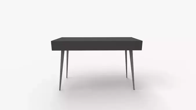 Williamspace Mid Century Modern Desk 3D model 5