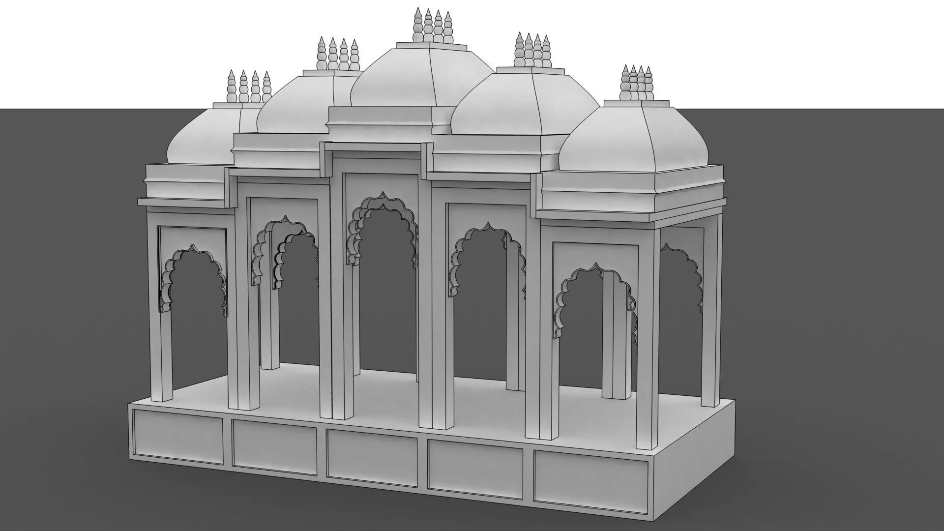 Indian Palace 3D model