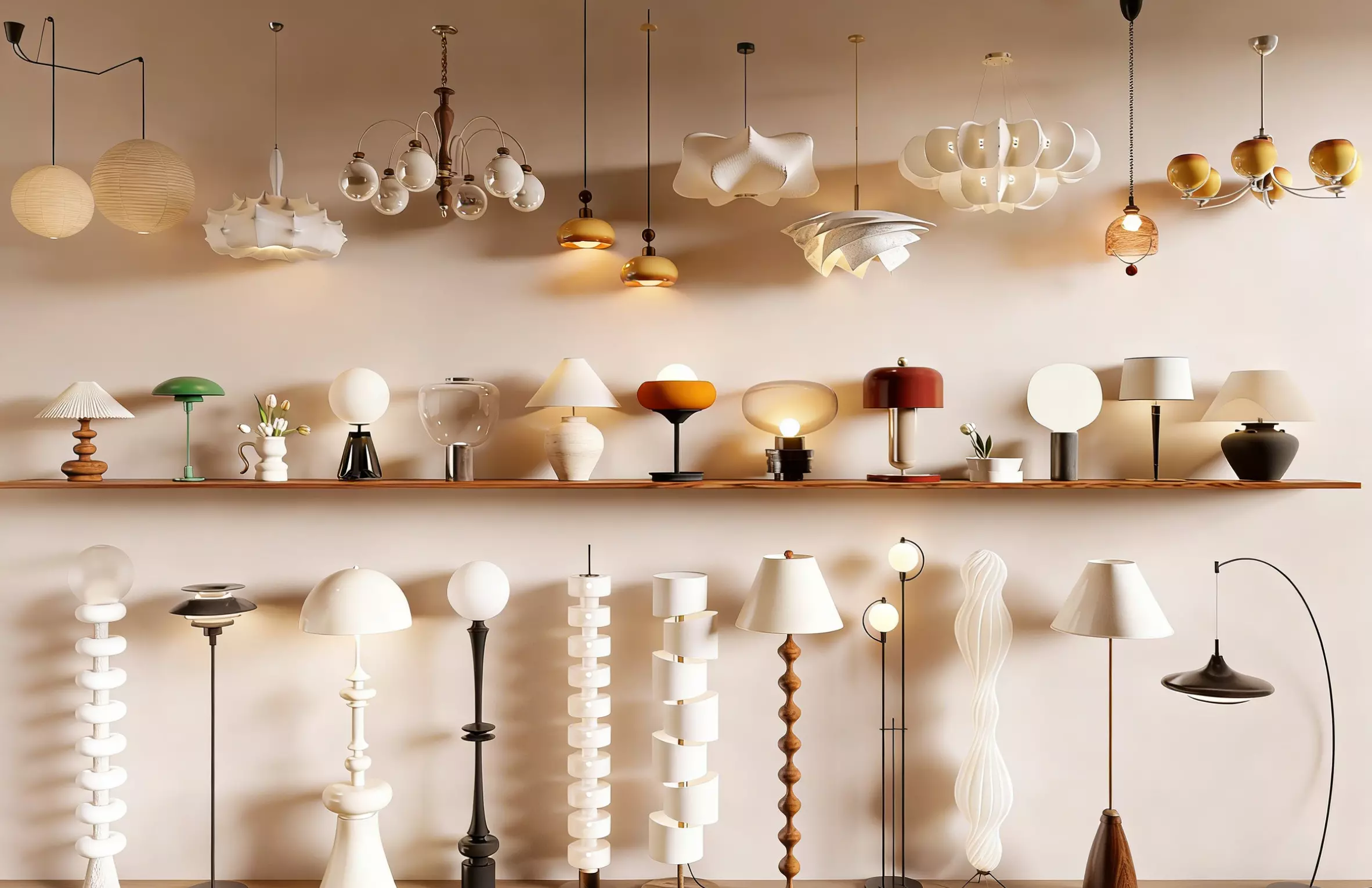 Modern Lighting Sets 3D model