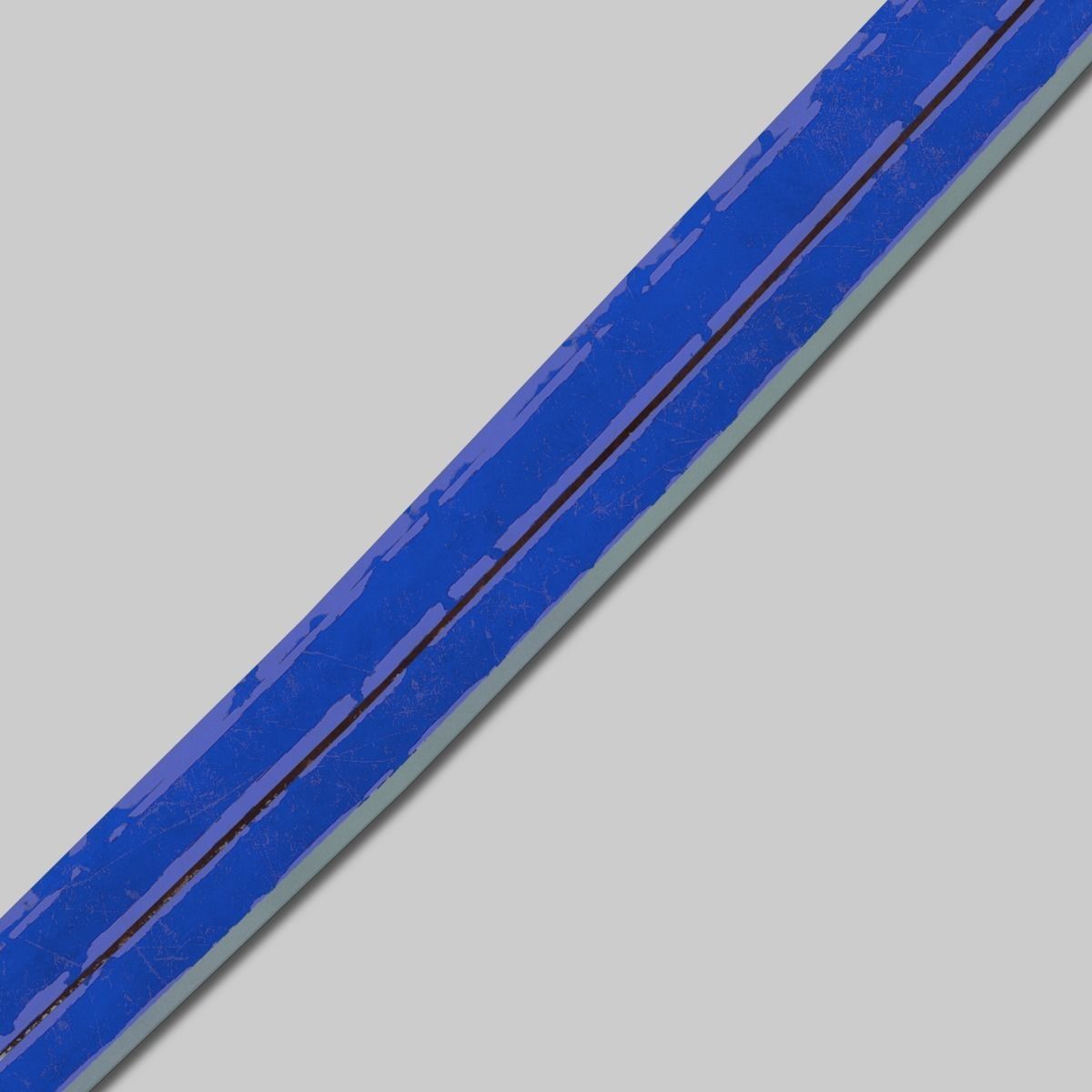 Two Colors Epee Low-poly 3D model_20