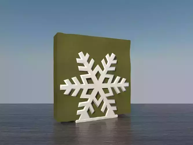 Snowflake Napkin Holder