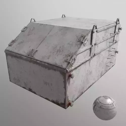 Trash container 3D model