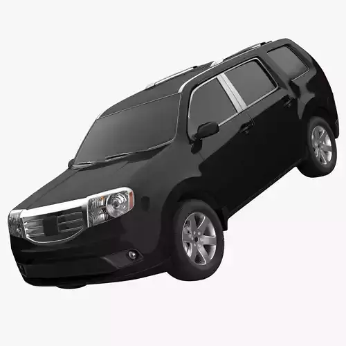 SUV 1 honda pilot 3D model