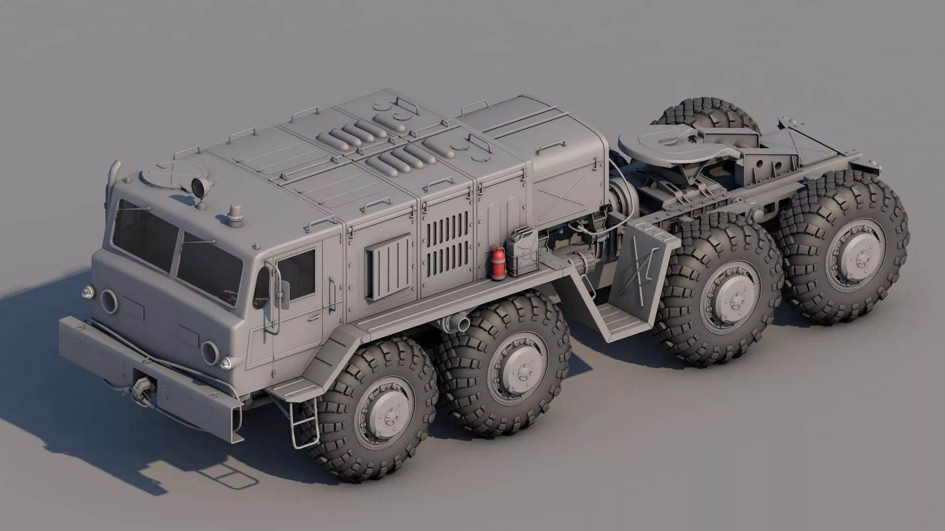 MAZ537 3D model