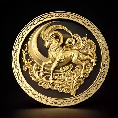 Taurus Zodiac Pendant 3D Printable Model