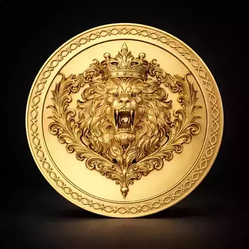 Leo Zodiac Pendant 3D Printable Model