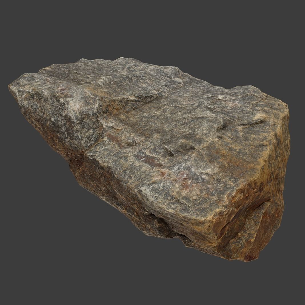 Reagan Stone Low-poly 3D model_11