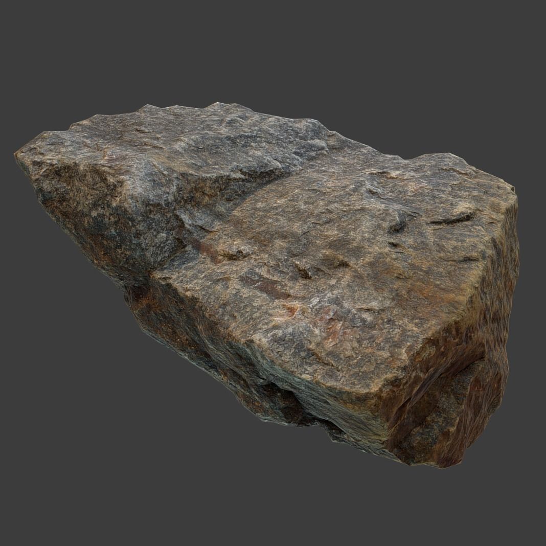 Reagan Stone Low-poly 3D model_9