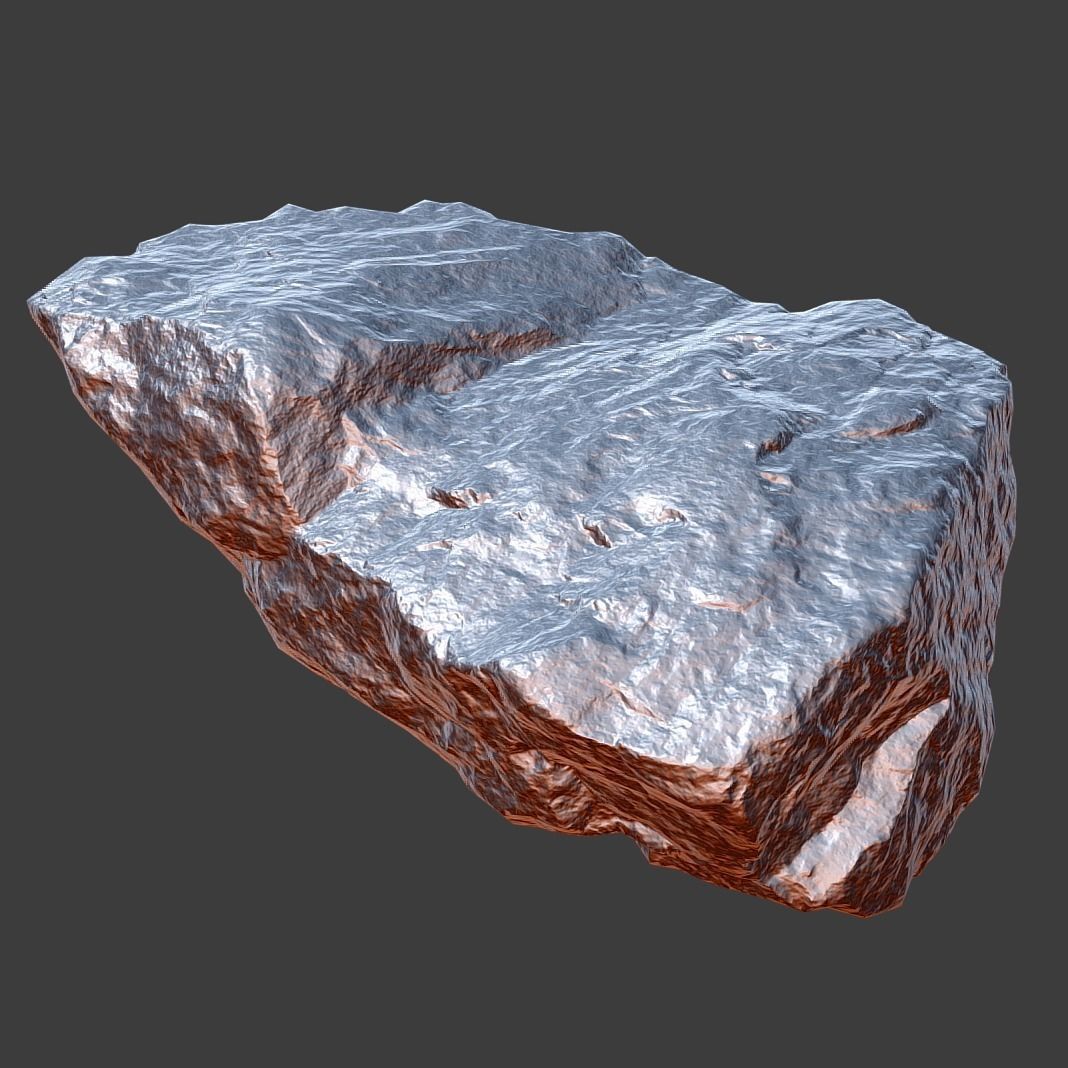 Reagan Stone Low-poly 3D model_12