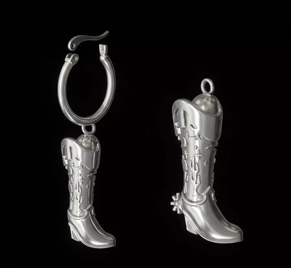 Pendant Shoe Pendant Jewelry Trending Hip Hop Jewelry 3D print model